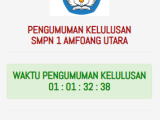 Pengumuman Kelulusan SMPN 1 Afatar Tahun 2026 Secara Online
